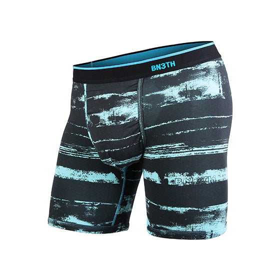 【SALE】CLASSIC BOXER BRIEF PRINT / DISTRIPE TEAL