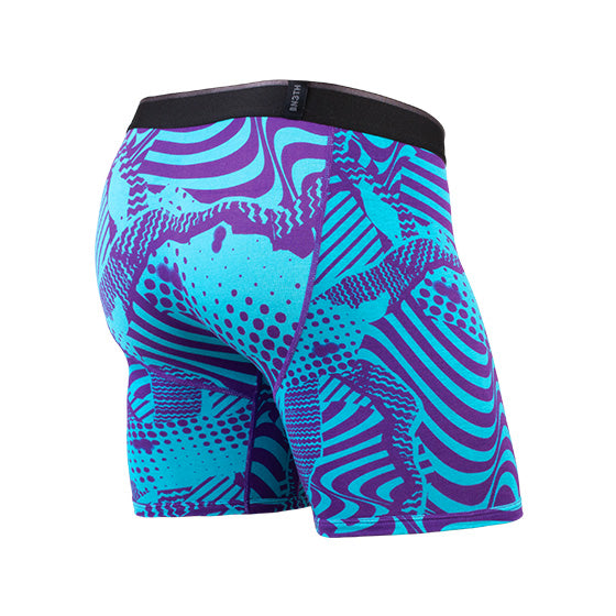 【SALE】CLASSIC BOXER BRIEF PRINT / MIXTAPE TURQ PURPLE