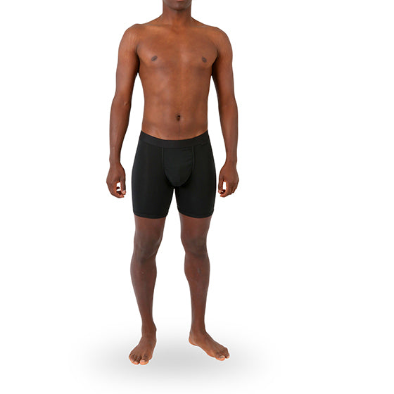 CLASSIC BOXER BRIEF SOLID / BLACK/BLACK