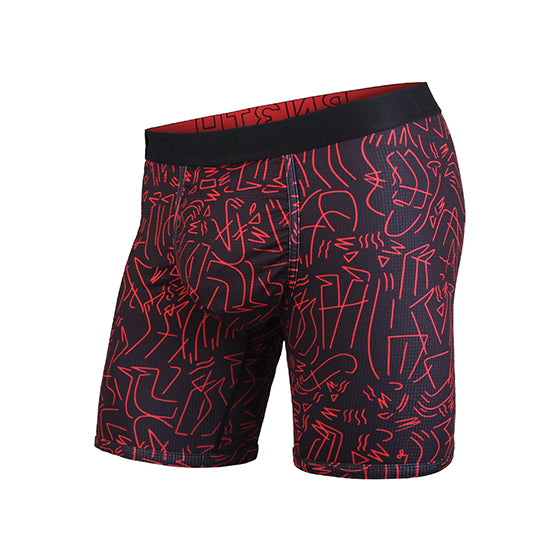 【50%OFF】ENTOURAGE BOXER BRIEF/ BLACK RED