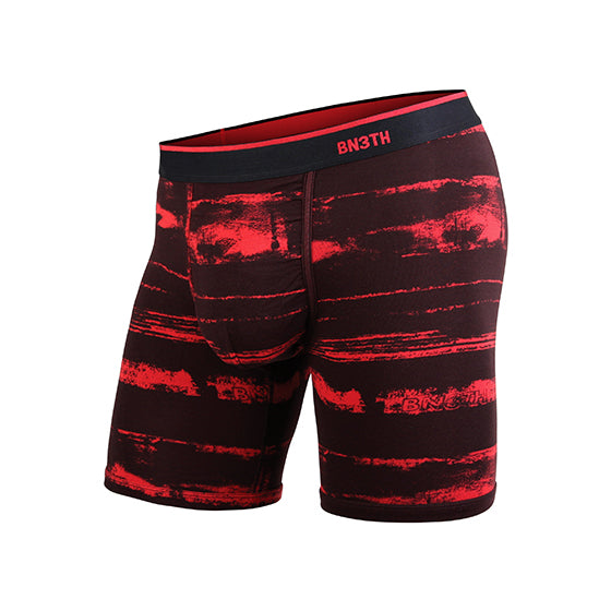 【SALE】CLASSIC BOXER BRIEF PRINT / DISTRIPE RED