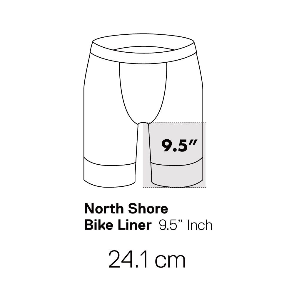 NORTH SHORE LINER SHORT/BLACK