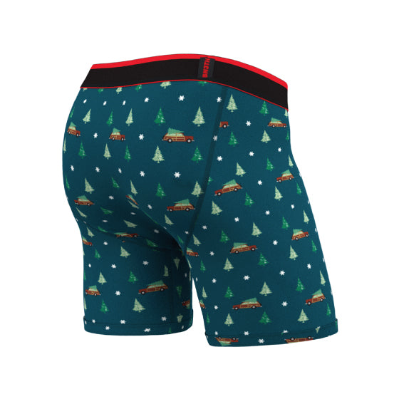 CLASSIC BOXER BRIEF PRINT /HOME FOR THE HOLIDAYS CASCADE