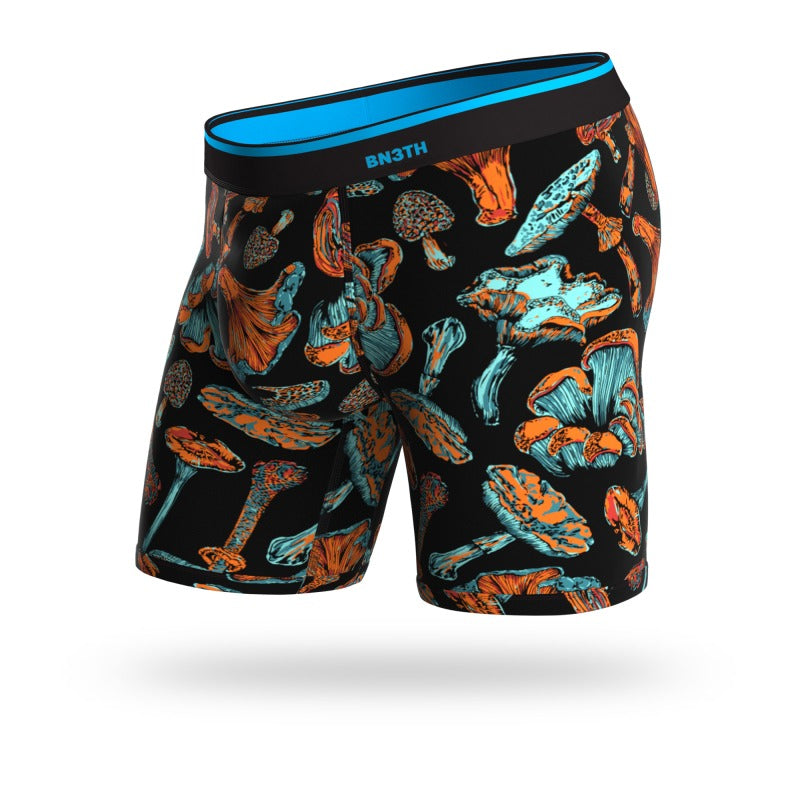 CLASSIC BOXER BRIEF PRINT /MUSHROOM BLACK