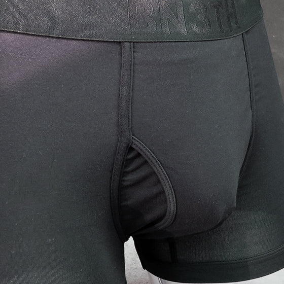 CLASSIC WITH FLY BOXER BRIEF 前開き / NAVY