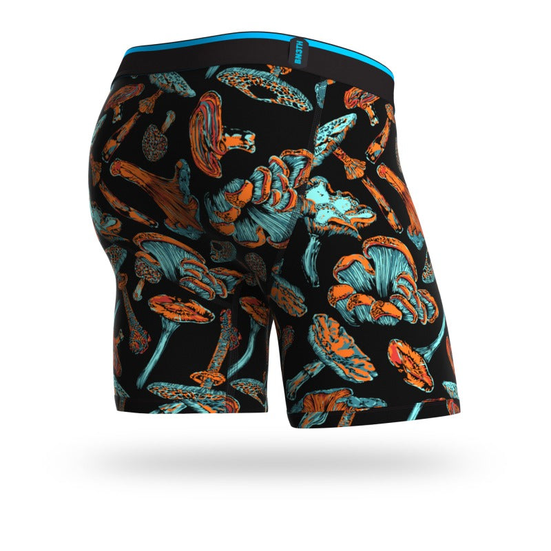 【50%OFF】CLASSIC BOXER BRIEF PRINT /MUSHROOM BLACK