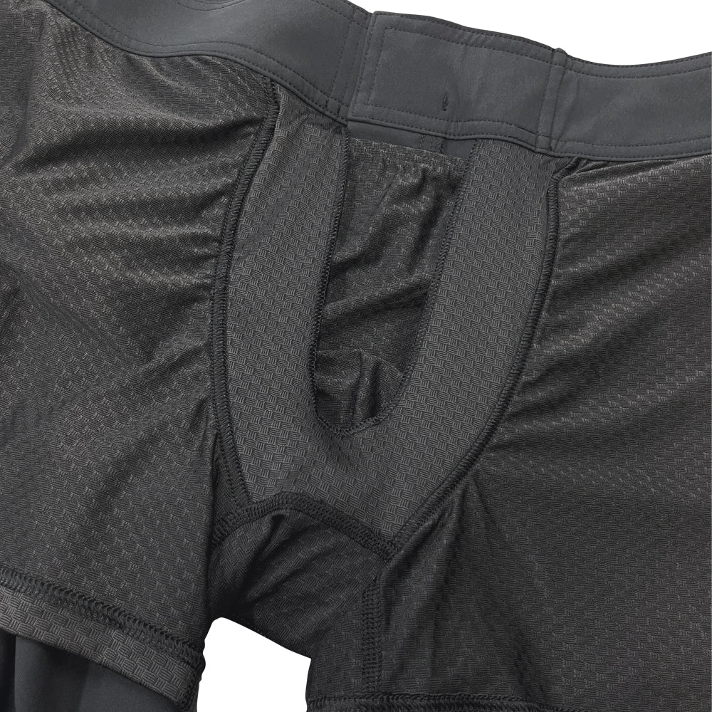 HIGHTIDE 2N1 BOARDSHORT 8インチ / BLACK