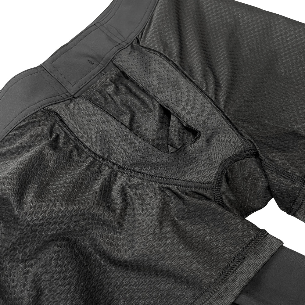HIGHTIDE 2N1 BOARDSHORT 8インチ / BLACK