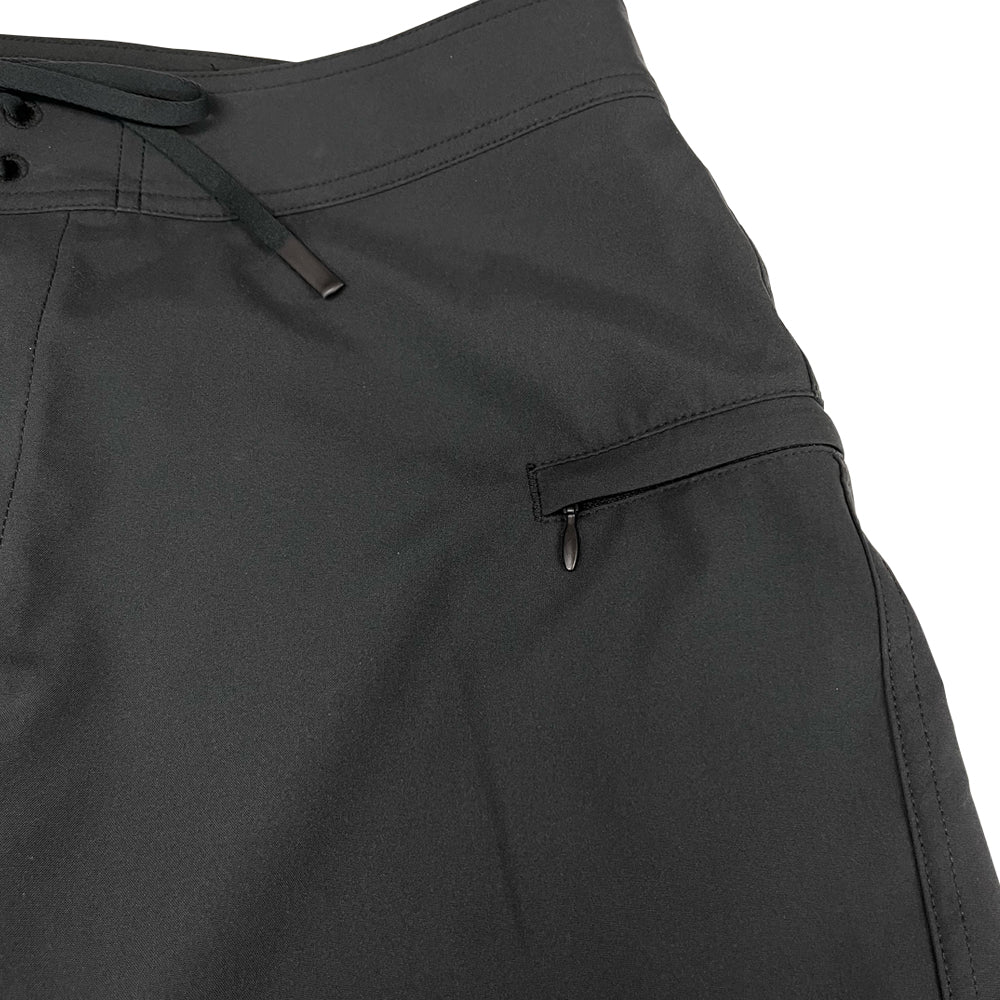 HIGHTIDE 2N1 BOARDSHORT 8インチ / BLACK