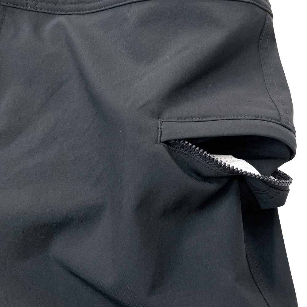 HIGHTIDE 2N1 BOARDSHORT 8インチ / BLACK