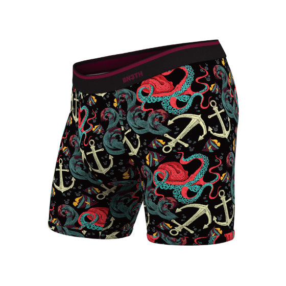 CLASSIC BOXER BRIEF PRINT /UNDER THE SEA BLACK