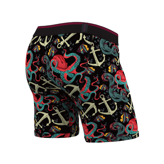 CLASSIC BOXER BRIEF PRINT /UNDER THE SEA BLACK