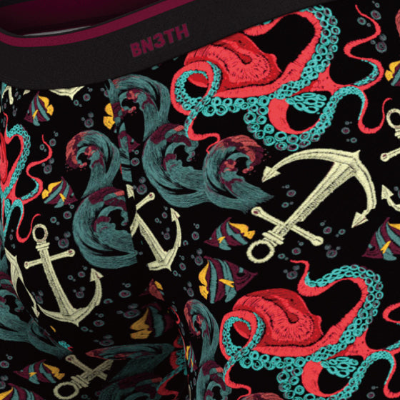 CLASSIC BOXER BRIEF PRINT /UNDER THE SEA BLACK