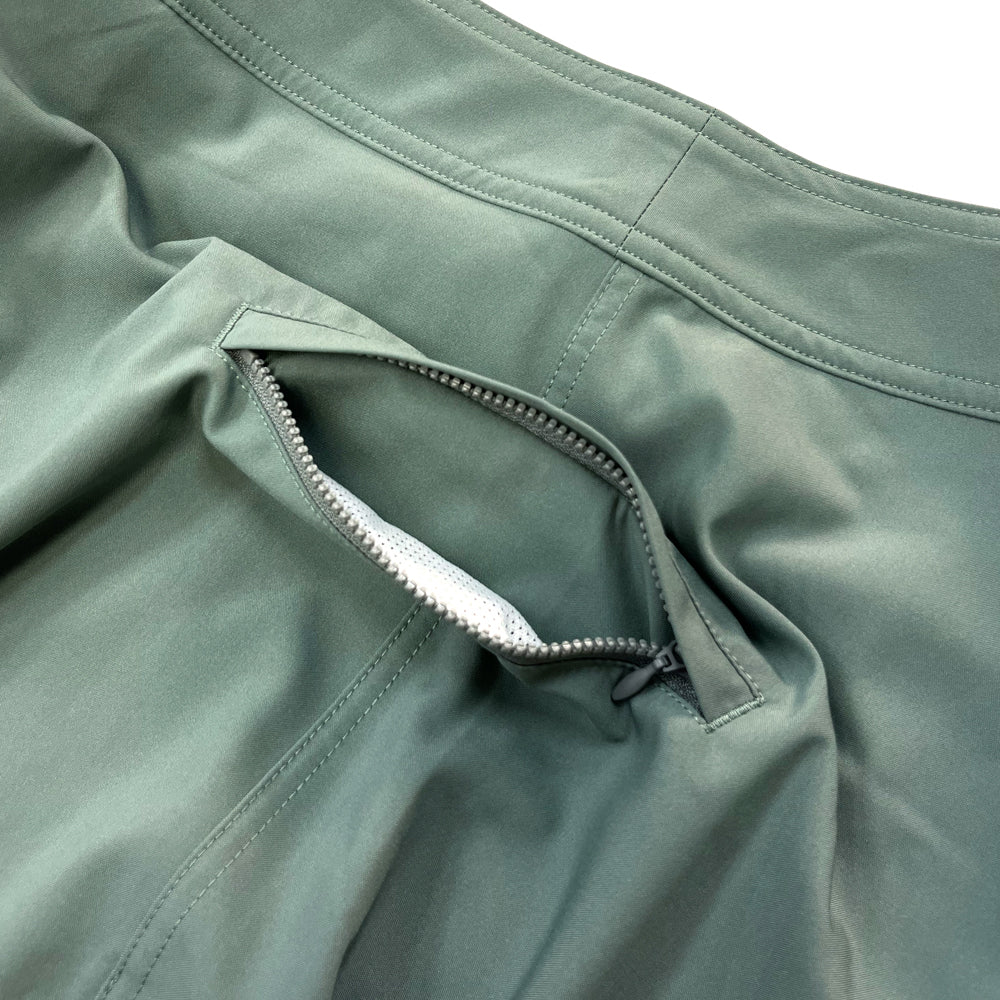 HIGHTIDE 2N1 BOARDSHORT 8インチ / BALSAM GREY