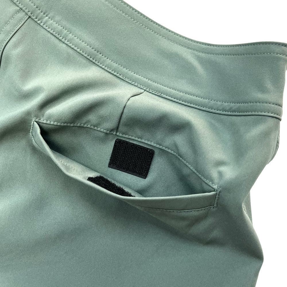 HIGHTIDE 2N1 BOARDSHORT 8インチ / BALSAM GREY