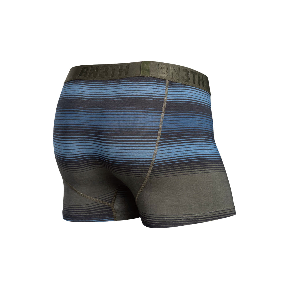 【20%OFF】CLASSIC TRUNK PRINT / RHYTHM STRIPE-MOSS