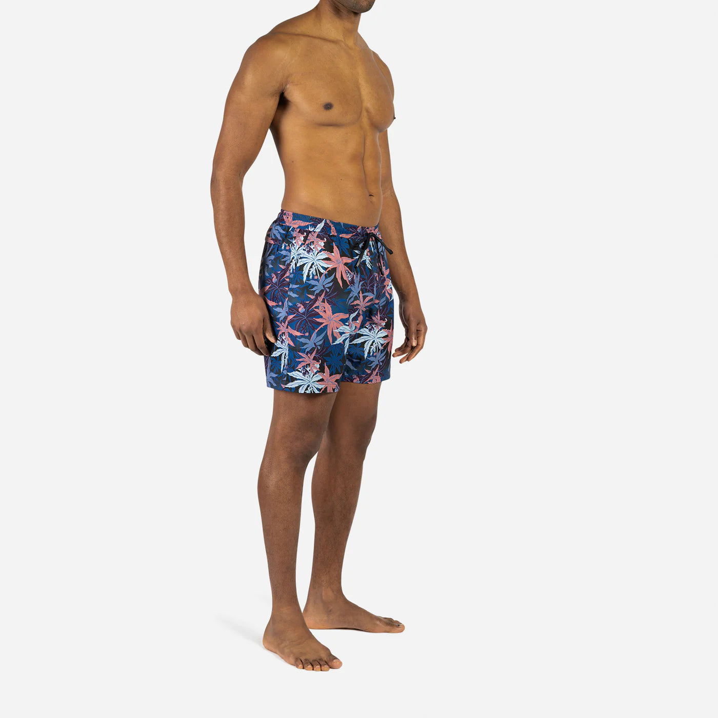 AGUA VOLLEY 2N1 SHORT-7" /TROPICAL HIGH BLACK