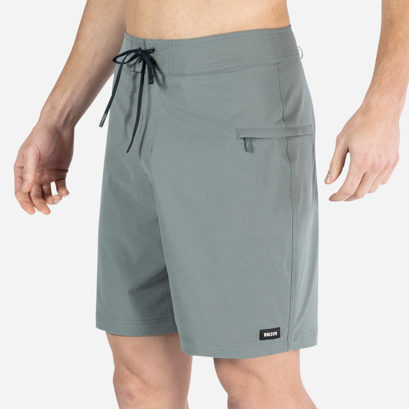 HIGHTIDE 2N1 BOARDSHORT 8インチ / BALSAM GREY
