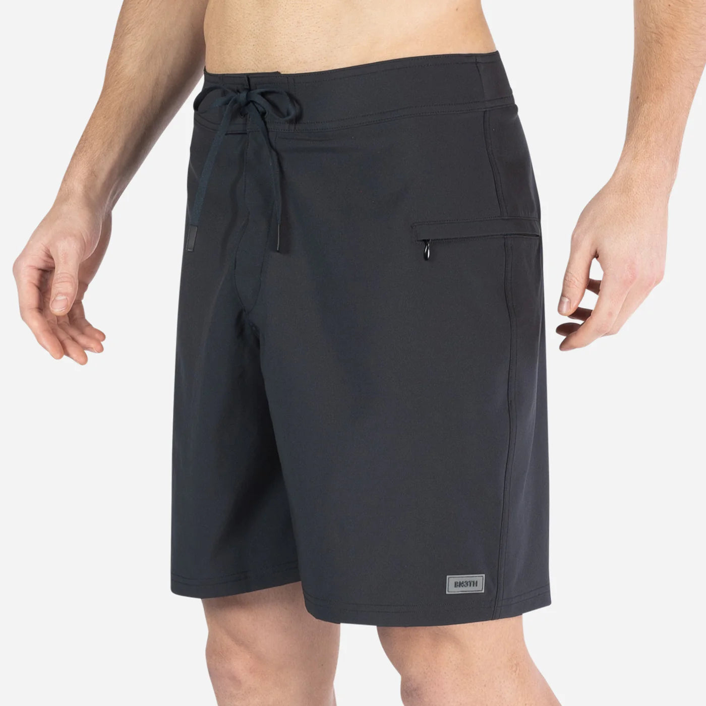 HIGHTIDE 2N1 BOARDSHORT 8インチ / BLACK