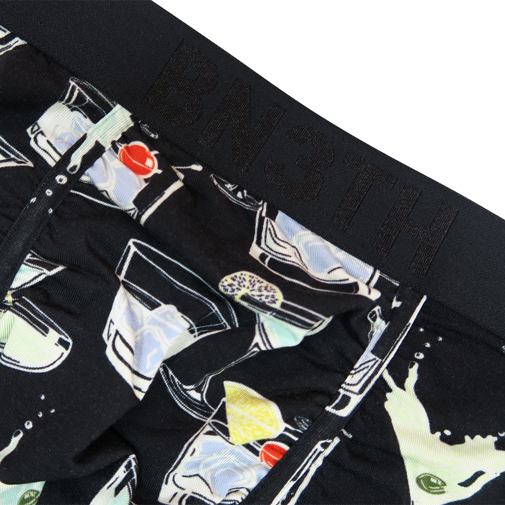 CLASSIC TRUNK PRINT / COCKTAILS-BLACK