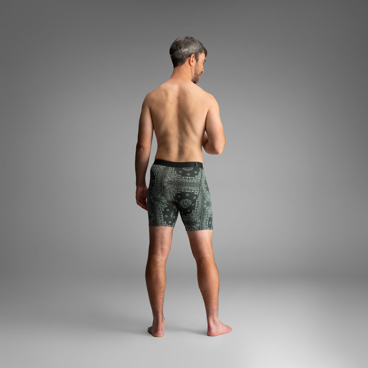 CLASSIC BOXER BRIEF PRINT / BANDANA DARKEST SPRUCE