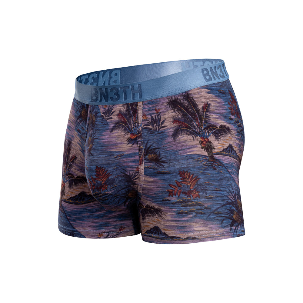 CLASSIC TRUNK PRINT / VINTAGE TROPICS HEATHER FOG