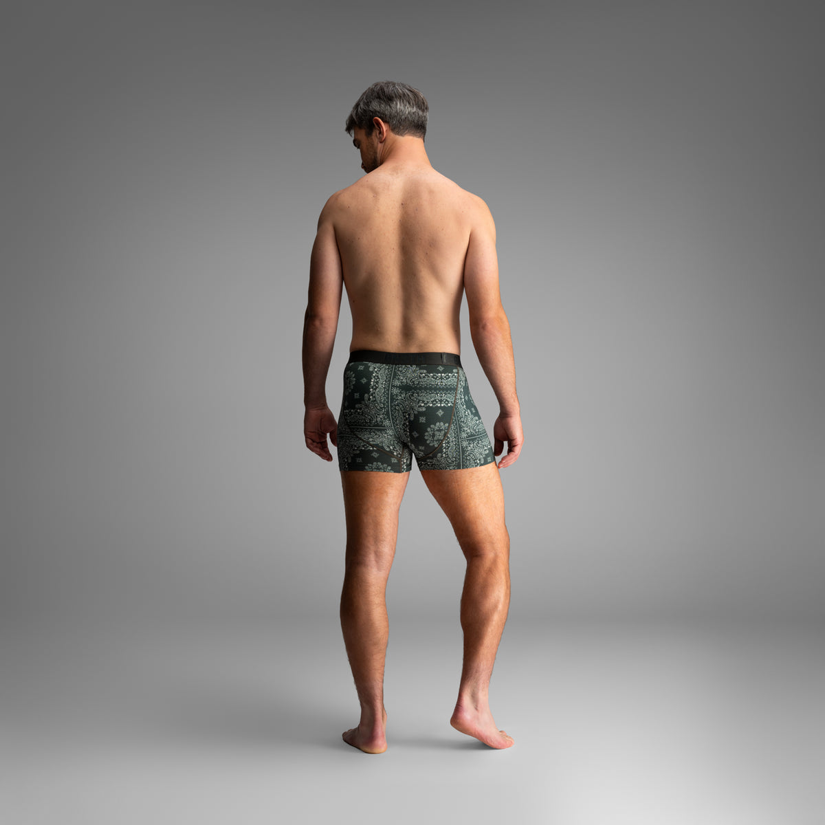 CLASSIC TRUNK PRINT / BANDANA DARKEST SPRUCE