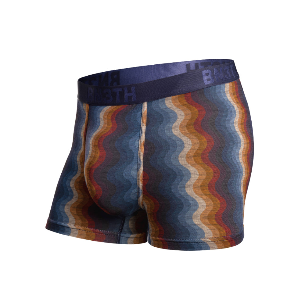 CLASSIC TRUNK PRINT / RETRO WAVE BLACK