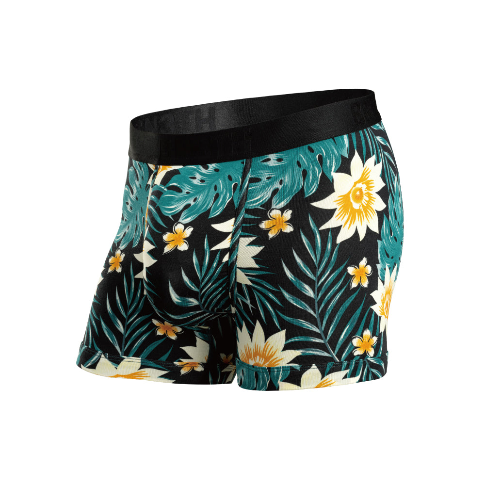 CLASSIC TRUNK PRINT / TROPICAL FLORAL BLACK