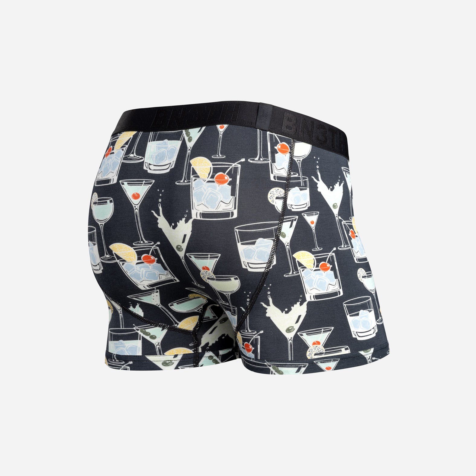 CLASSIC TRUNK PRINT / COCKTAILS-BLACK