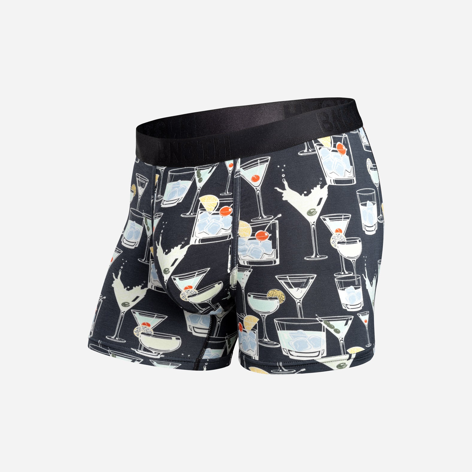 CLASSIC TRUNK PRINT / COCKTAILS-BLACK